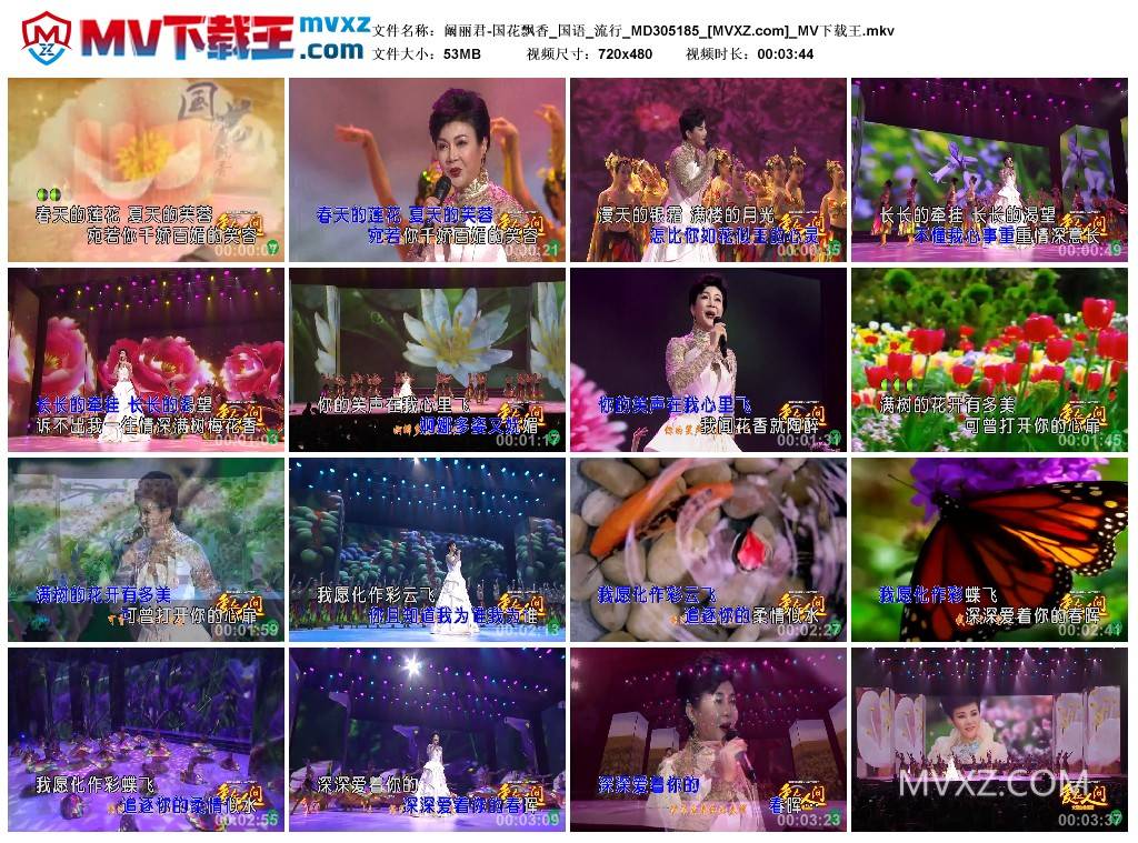 阚丽君-国花飘香_国语_流行_MD305185